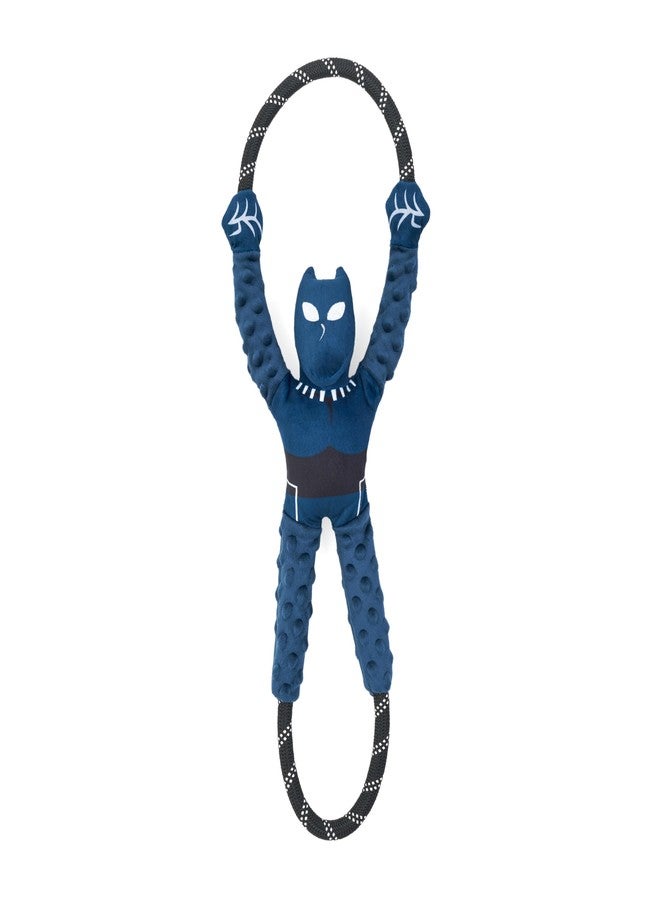 ZippyPaws RopeTugz Dog Toy, Durable Rope for Tugging and Chewing, Plush Body with Squeaker, Black Panther - Image 1